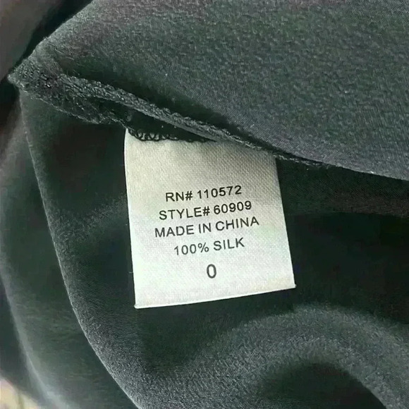 Twelfth Street By Cynthia Vincent Authentic 100% Silk Maxi W/ Slit & Pockets, 0 - Picture 8 of 10